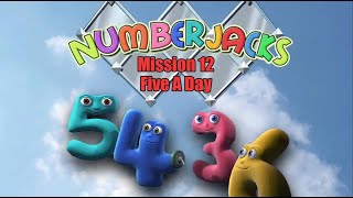 Mission 12  Five A Day  Numberjacks [upl. by Aileda]