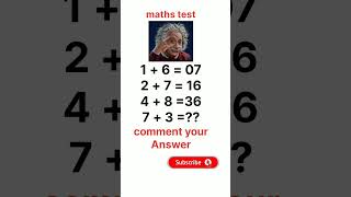 🔷Genius IQ test maths puzzle 💥 viralshort [upl. by Carrew]