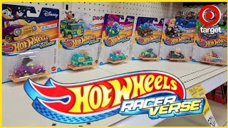 Hot Wheels RacerVerse New Toys Zoom Through Target ScoobyDoo Disney Marvel TMNT Trolls Movie [upl. by Yatnuahc]