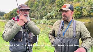 Tweed Foundation caught up with Mikael Frodin and Phil Ellis on Tweedswood beat [upl. by Dlorah]