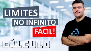 📚 Limites no Infinito com macete  Fácil  Cálculo 1  10 [upl. by Knowland]