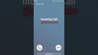 Samsung Galaxy A5 2017 Incoming Call Read Description [upl. by Tevlev]