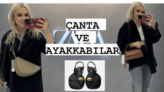 ZARA SS24 ÇANTA VE AYAKKABILAR  VLOG [upl. by Danuloff]