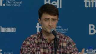 Daniel Radcliffe talks about Emma Watson [upl. by Aiouqahs]