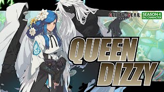 GUILTY GEAR STRIVE Season Pass 4 Playable Character 1 Queen Dizzy Trailer [upl. by Silloc29]