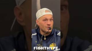 Tyson Fury IMMEDIATE REACTION after LOSS to Usyk [upl. by Atinar202]