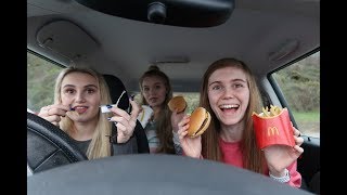 CHALLENGING ANOREXIA FOOD RULES  MCDONALDS MUKBANG [upl. by Aeet]