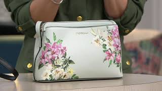 Fiorelli Bethnal Triple Compartment Crossbody on QVC [upl. by Yramesor]