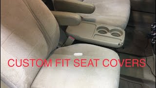 Custom made seat covers Honda CRV [upl. by Barina205]