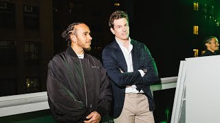 Lewis Hamilton drops girlfriend update and admits he was terrified of Toto Wolff chat [upl. by Edison]