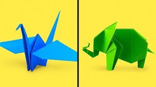 18 ORIGAMIS EN PAPIER FACILES À RÉALISER [upl. by Bushweller879]