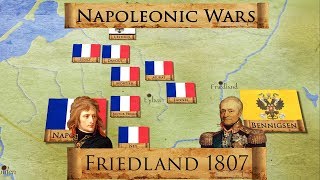 Napoleonic Wars Battle of Friedland 1807 DOCUMENTARY [upl. by Nefets]