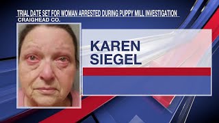 Trail Date Set For WOMAN Arrested During Puppy Mill Investigation [upl. by Ennalyrehc737]