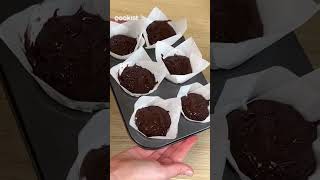 🤩 A useful trick to make DIY muffin liners with parchment paper 🧁 cookistwow shorts hacks [upl. by Eirrek206]