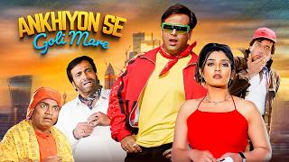 Akhiyon Se Goli Maare  Govinda Raveena Tandon Blockbuster Comedy Movie  Kader Khan  Full Movie [upl. by Nylisoj]