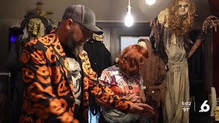 Blood River Drive Local couple creates haunted house for the community [upl. by Suiradal]