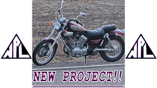 Yamaha Virago 535  Carb Float Valve  Part 1 [upl. by Filipe561]