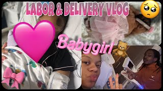 LABOR amp DELIVERY VLOG EMERGENCY CSECTION AT 38 WEEKS PREGNANT 🎀🧸 [upl. by Lammond]