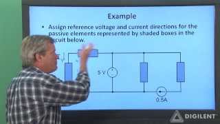 Circuit Analysis Passive Sign Convention [upl. by Rollecnahc]