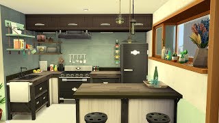 TINY ECO LIFESTYLE APARTMENT 🌿 SIMS 4 SPEED BUILD STOP MOTION PINECREST APARTMENTS 402 NO CC [upl. by Albertson]