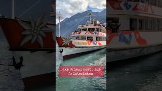 Lake Brienz  Interlaken  Switzerland lakebrienz [upl. by Alinoel]