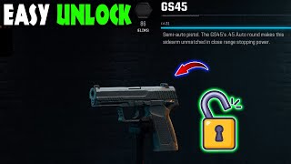 How To Unlock GS45 Pistol In Black ops 6 [upl. by Airdnaid]