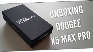 Unboxing DOOGEE X5 MAX Pro [upl. by Adnara]