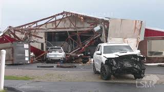 04022024 Nicholasville KY  Over 20 Structures damaged or destroyed [upl. by Kella519]