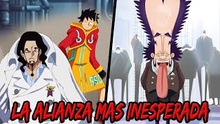 ONE PIECE 1075  ODA ES UN GENIO La Nueva ALIANZA de LUFFY y ROB LUCCI  VEGAPUNK y el GOROSEI [upl. by Reffinnej865]