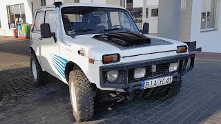 Lada Niva 21TD Turbo Diesel Power [upl. by Pavlish411]