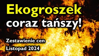 Aktualne ceny ekogroszku – listopad 2024 [upl. by Nnairam]