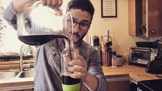 Using a Soda Stream to make CARBONATED COFFEE [upl. by Bergman438]