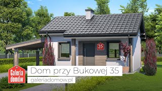 Projekt domu przy Bukowej 35  GaleriaDomowpl [upl. by Aicsila611]