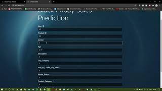 Black Friday Sales Prediction project with source code Machine Learning Flask Python Web App [upl. by Alitha]