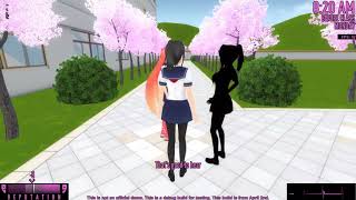 Obstacle Chans Routine  Yandere Simulator 2018 [upl. by Bocyaj]