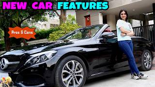 NEW CAR FEATURES  Pros and Cons of Convertible  Mercedes C Class Cabriolet  Aayu and Pihu Show [upl. by Hamfurd248]