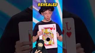 Britain’s Got Talent Card Magic Trick Tutorial 😉🪄britainsgottalent magic tricks foryou trend [upl. by Noskcaj]