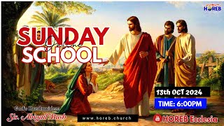 Sunday School  131024  Sis Jyothirmai Paul  HOREB Prayer House [upl. by Beck]