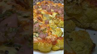 ¡La Coliflor más Deliciosa 💚 Receta Fácil y Rápida de Pizza con Base de Coliflor [upl. by Kuehn]