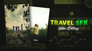 How to Create TRAVEL SFX reels video editing  Sfx Transition  Capcut [upl. by Cardinal460]