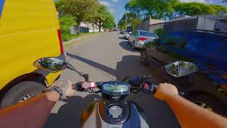 Pov Yamaha mt07 jeskap k4 full pure sound 4k [upl. by Asiram]