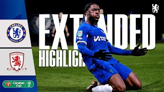 Chelsea 61 Middlesbrough  EXTENDED Highlights  Carabao Cup SemiFinal 2nd Leg 2324 [upl. by Lundeen140]