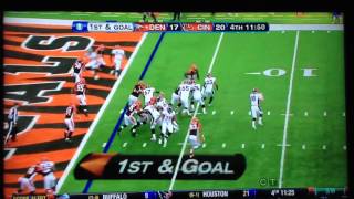 Peyton Manning Audible VS Bengals [upl. by Danice]