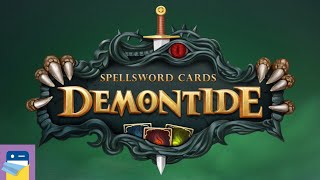 Spellsword Cards Demontide  iOS  Android Campaign Gameplay Walkthrough Part 1 by One Up Plus [upl. by Marjy]