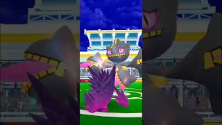 Mega Banette SOLO Raid no weather boost pokemongo raid shorts short megabanette megaraid [upl. by Latimer]