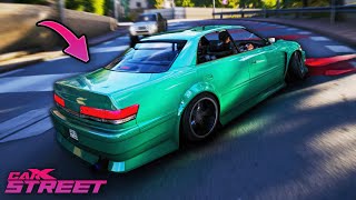 I Built a DRIFT JZX 100 in CarX Street PC [upl. by Bechler]