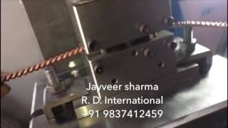 chain Hammering machine manufactured by R D INTERNATIONAL AGRA [upl. by Brantley]