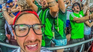 Mexico 1 Alemania 0  2018 Mundial  Reacciones de Argentinos [upl. by Eiggam303]