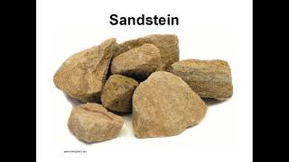 Gestein 003 Sandstein [upl. by Esinet]