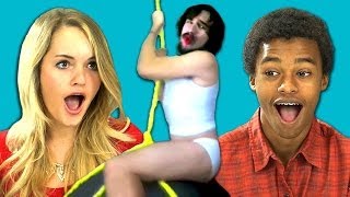 Teens React to Wrecking Ball Chatroulette Version [upl. by Arluene]